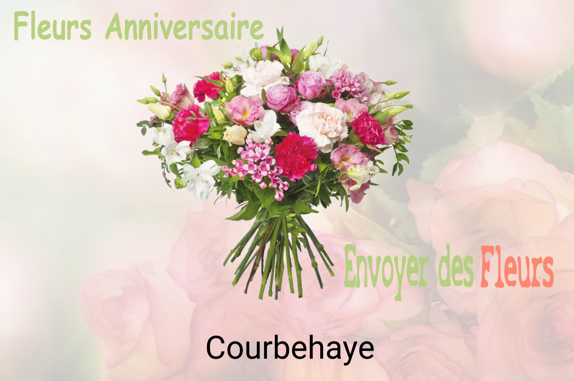 Bouquet de fleurs d’anniversaire livré à Courbehaye